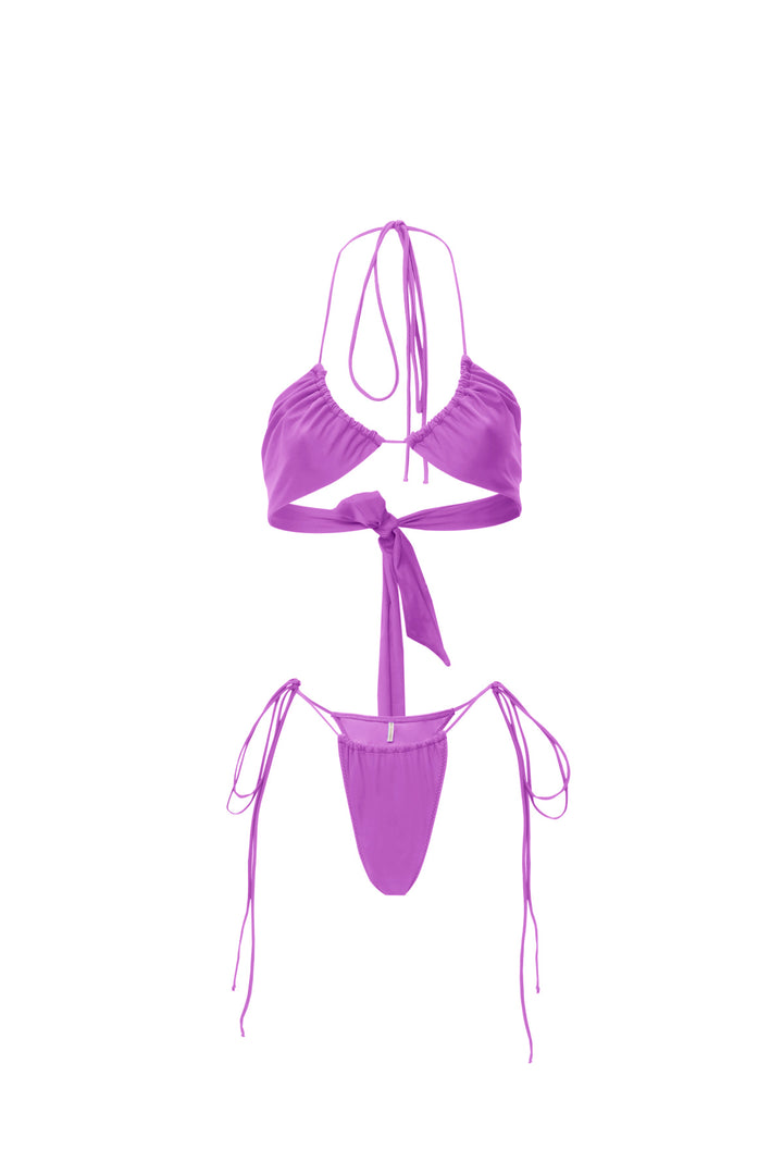 Aurora Halter Glam Bikini Set