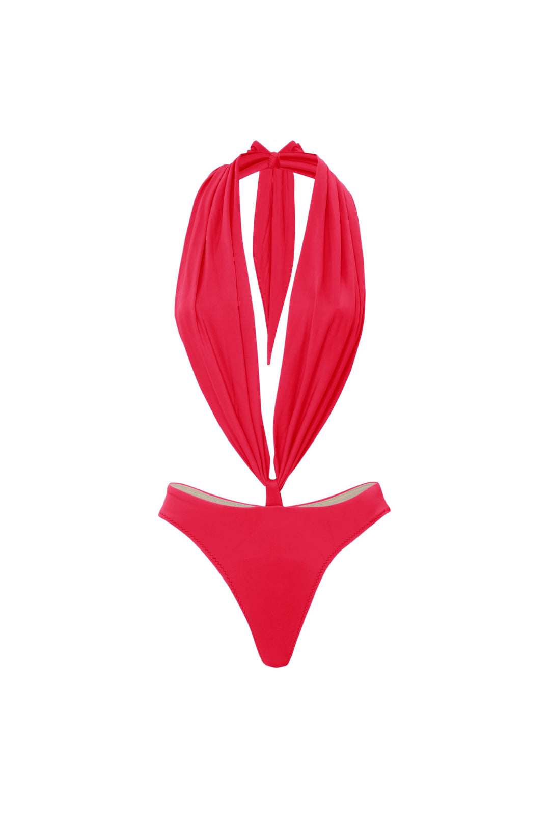 Solstice Drape Cut-Out Swimsuit