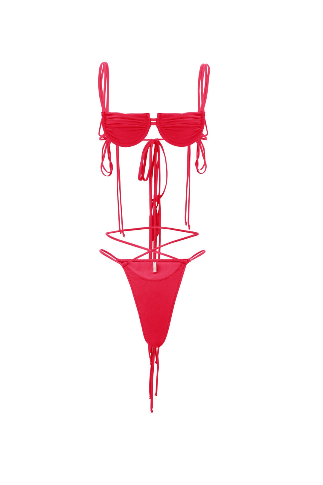 Ocean Glow Strappy Bikini Set