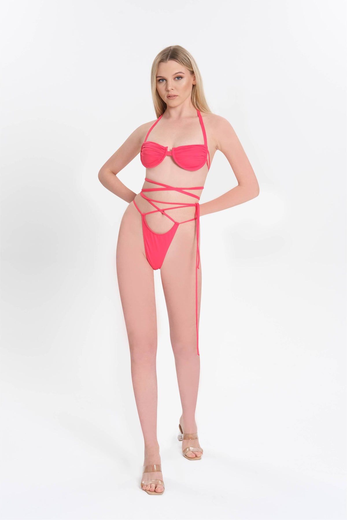 Bianca Pink Bikini Set