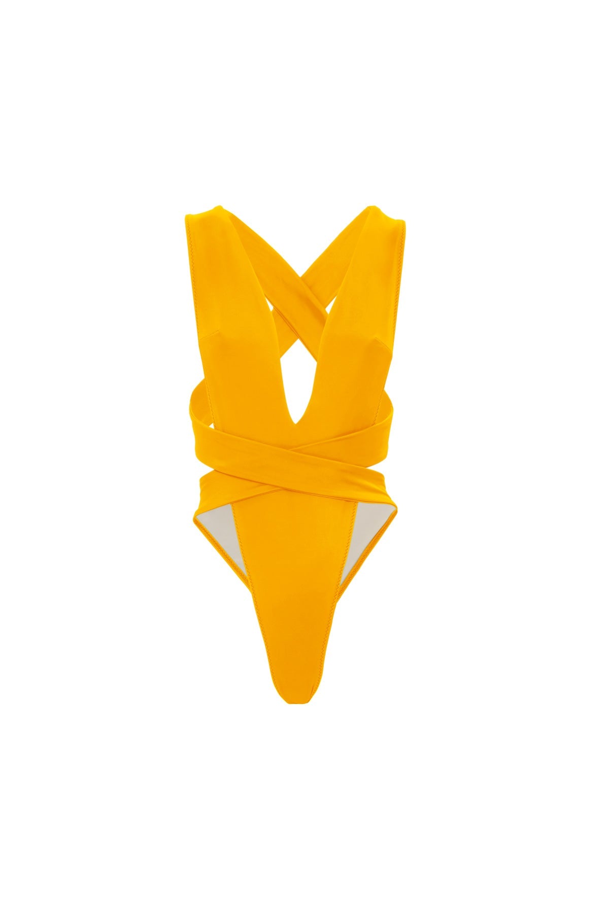 Mirage Wrap Plunge Swimsuit