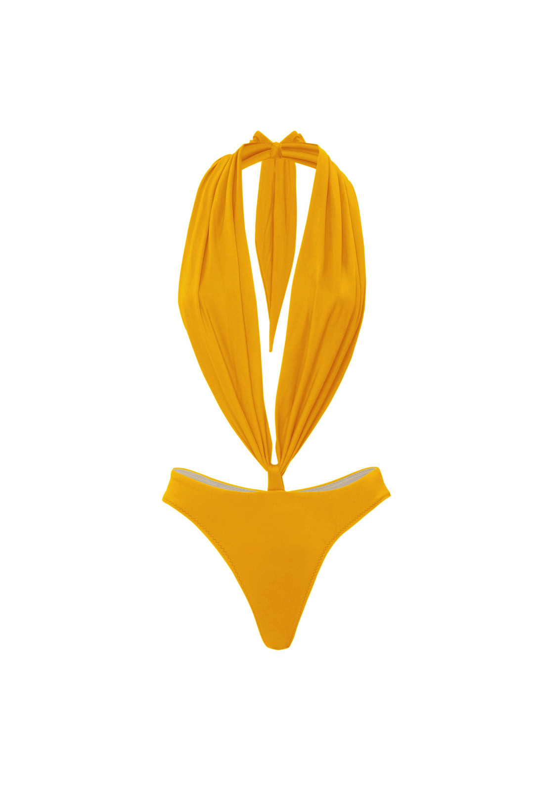 Solstice Drape Cut-Out Swimsuit