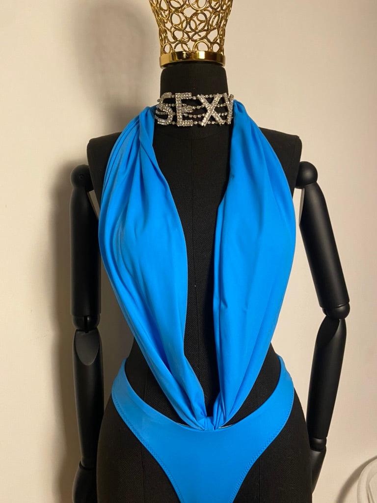 Solstice Drape Cut-Out Swimsuit